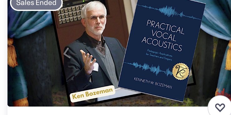 Practical Vocal Acoustics with Kenneth Bozeman