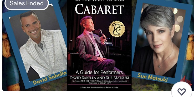 So You Want to Sing Cabaret with David Sabella and Sue Matsuki