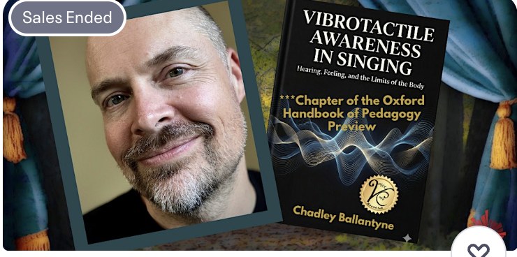 VoiceCare BookClub — Vibrotactile Awareness in Singing with Chadley Ballantyne